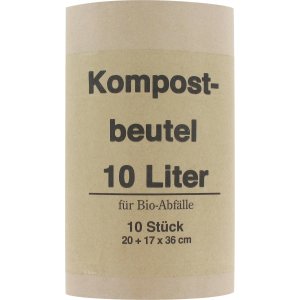 Bio-Kompostbeutel Natronmischpapier 10x 10 Liter